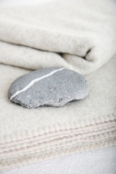 Faszientherapie - Stein auf Decke